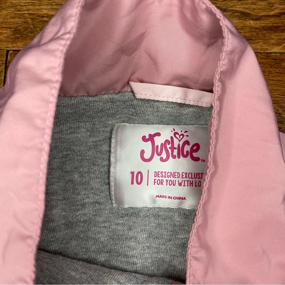 Girl’s Justice crop jacket - Picture 5 of 5
